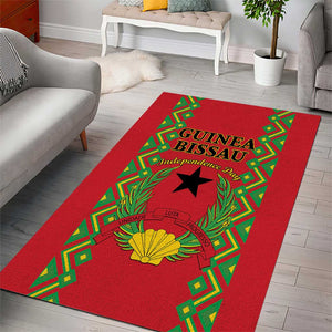 Guinea-Bissau Area Rug Unidade Luta Progresso