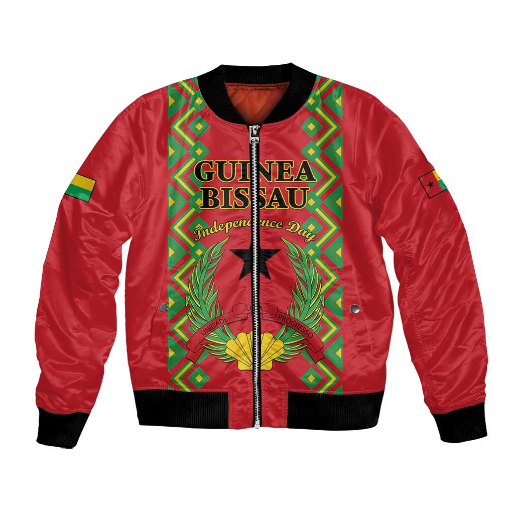 Guinea-Bissau Bomber Jacket Unidade Luta Progresso