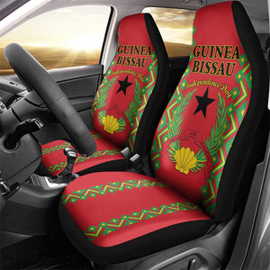 Guinea-Bissau Car Seat Cover Unidade Luta Progresso