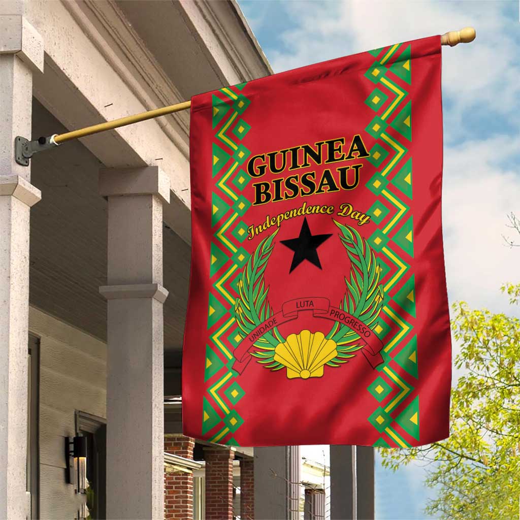 Guinea-Bissau Garden Flag Unidade Luta Progresso