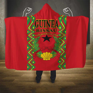 Guinea-Bissau Hooded Blanket Unidade Luta Progresso