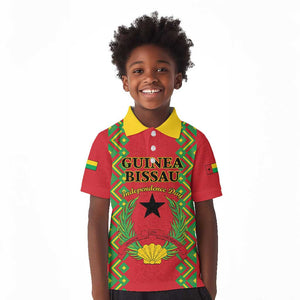 Guinea-Bissau Kid Polo Shirt Unidade Luta Progresso