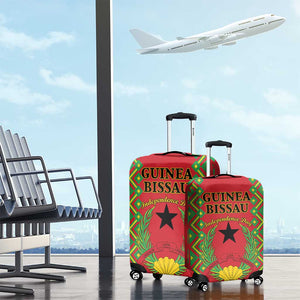 Guinea-Bissau Luggage Cover Unidade Luta Progresso