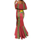 Guinea-Bissau Mermaid Dress Unidade Luta Progresso