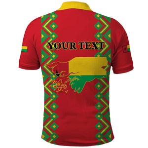 Guinea-Bissau Polo Shirt Unidade Luta Progresso