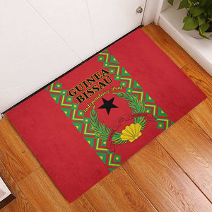 Guinea-Bissau Rubber Doormat Unidade Luta Progresso