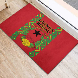 Guinea-Bissau Rubber Doormat Unidade Luta Progresso