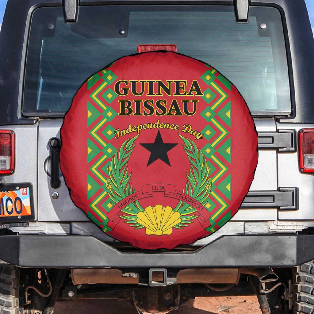 Guinea-Bissau Spare Tire Cover Unidade Luta Progresso