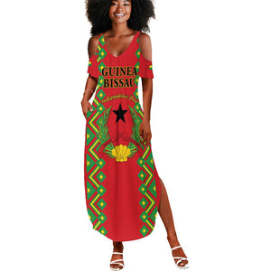 Guinea-Bissau Summer Maxi Dress Unidade Luta Progresso