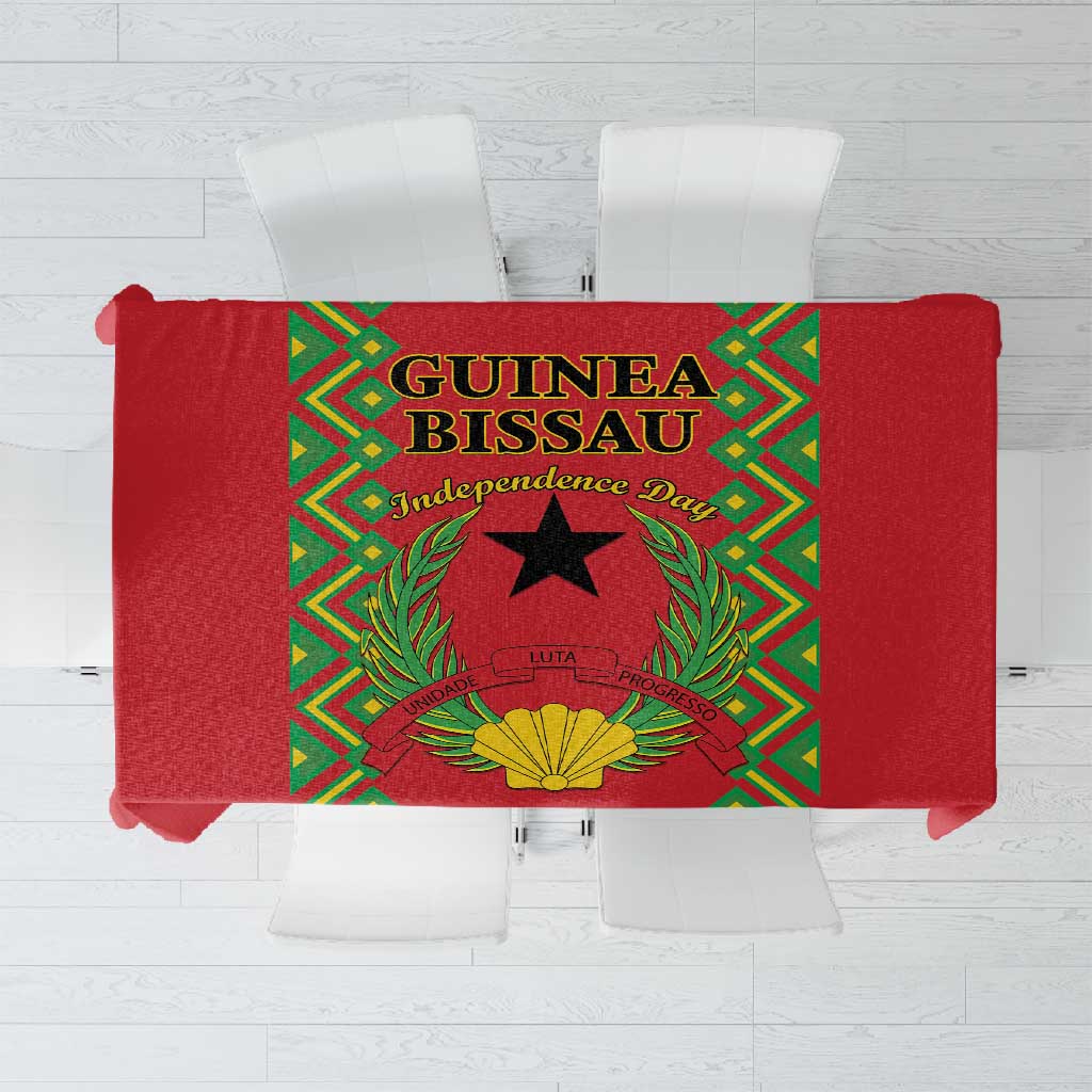 Guinea-Bissau Tablecloth Unidade Luta Progresso