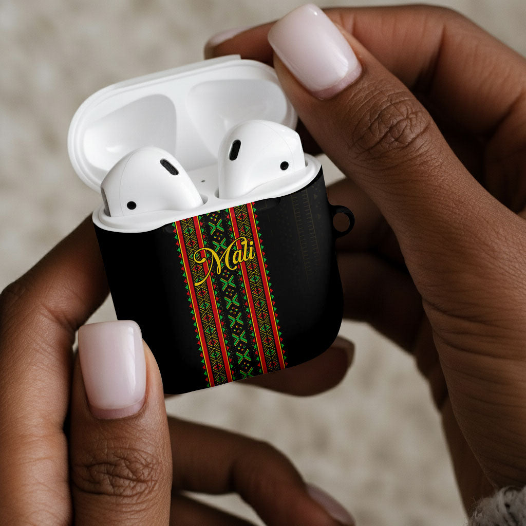 Mali Bogolanfini African Pattern AirPods Case