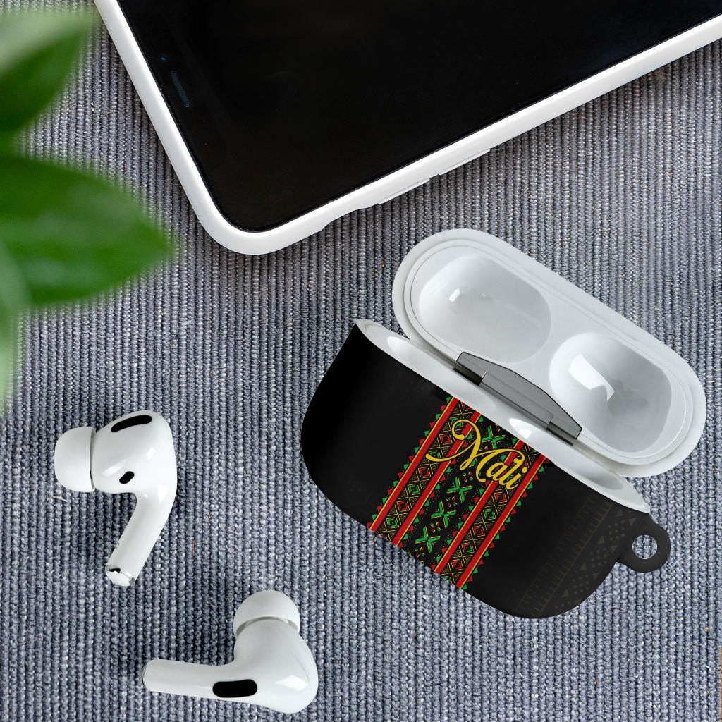Mali Bogolanfini African Pattern AirPods Case
