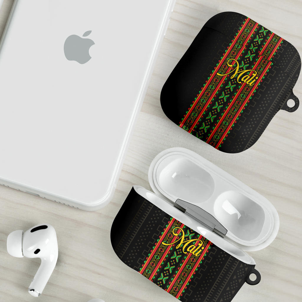 Mali Bogolanfini African Pattern AirPods Case