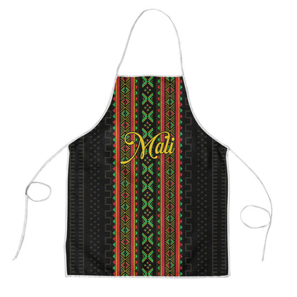Mali Bogolanfini African Pattern Apron
