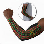 Personalized Mali Bogolanfini African Pattern Arm Sleeves