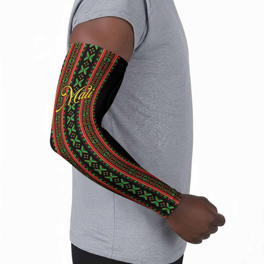 Personalized Mali Bogolanfini African Pattern Arm Sleeves