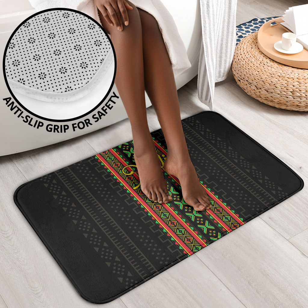 Mali Bogolanfini African Pattern Bathroom Set