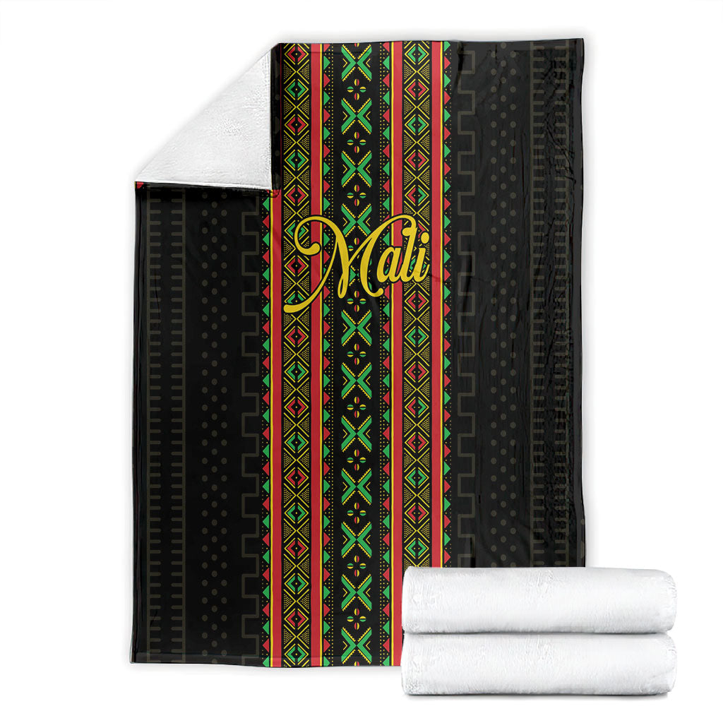 Mali Bogolanfini African Pattern Blanket