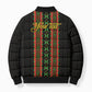 Personalized Mali Bogolanfini African Pattern Bomber Puffer Jacket