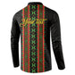 Personalized Mali Bogolanfini African Pattern Button Sweatshirt