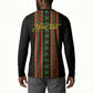 Personalized Mali Bogolanfini African Pattern Button Sweatshirt