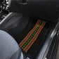 Personalized Mali Bogolanfini African Pattern Car Mats