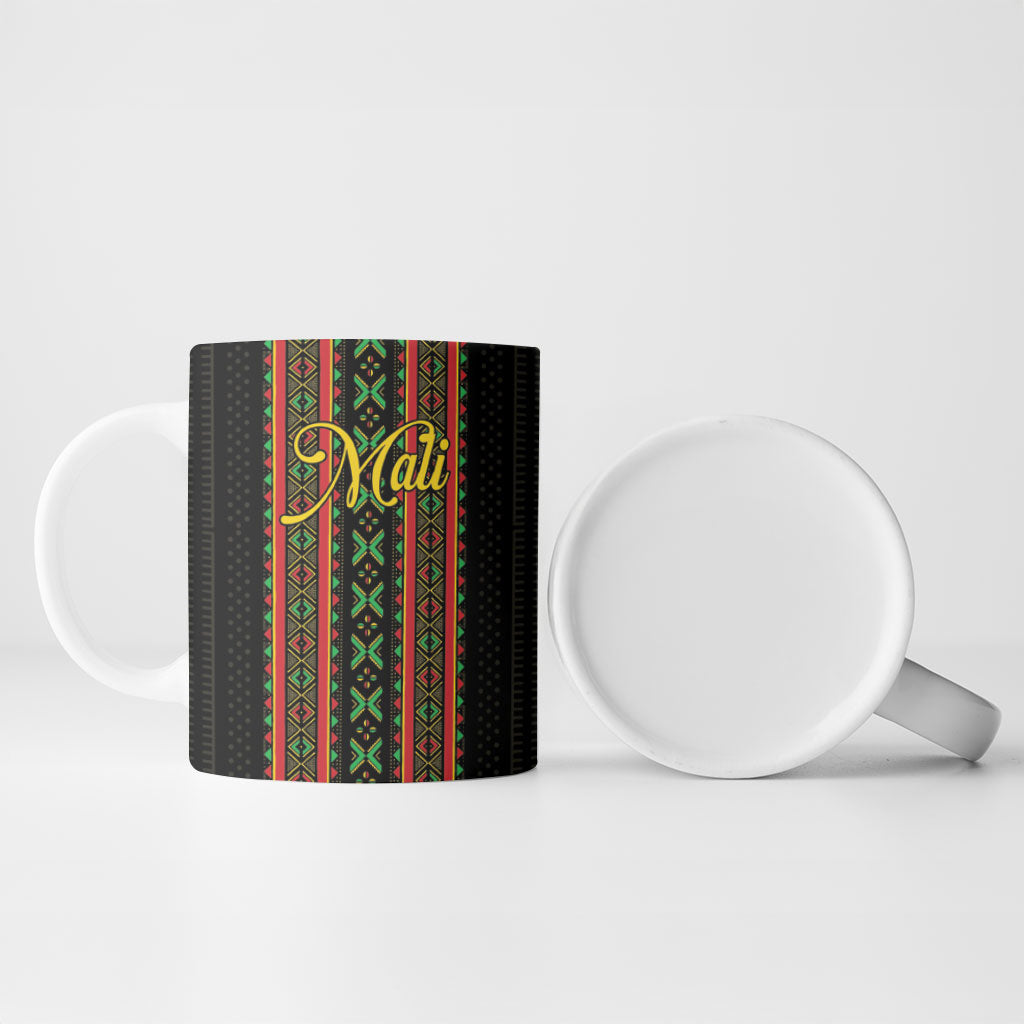 Personalized Mali Bogolanfini African Pattern Ceramic Mug