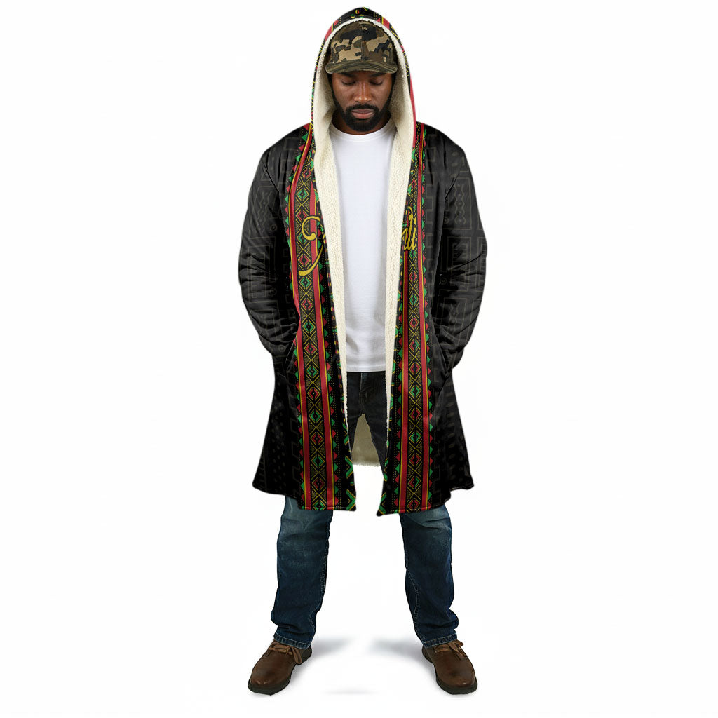 Personalized Mali Bogolanfini African Pattern Cloak