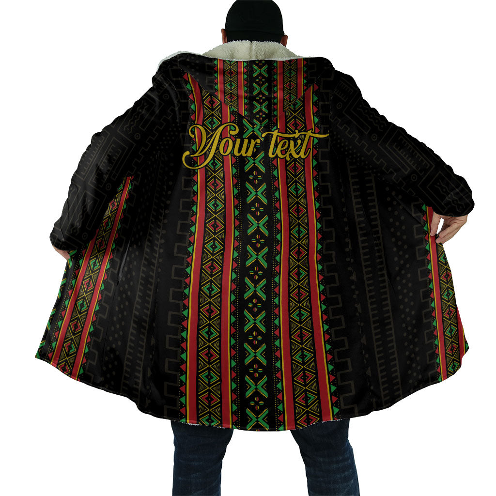 Personalized Mali Bogolanfini African Pattern Cloak
