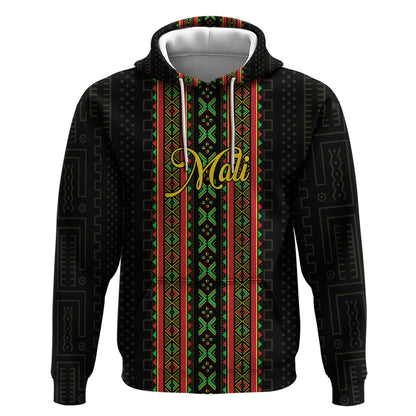 Personalized Mali Bogolanfini African Pattern Hoodie