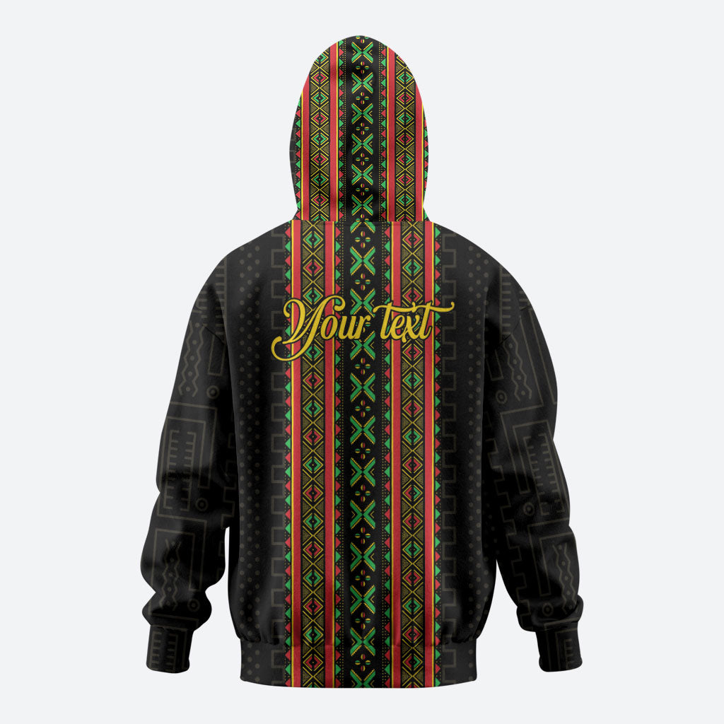 Personalized Mali Bogolanfini African Pattern Hoodie