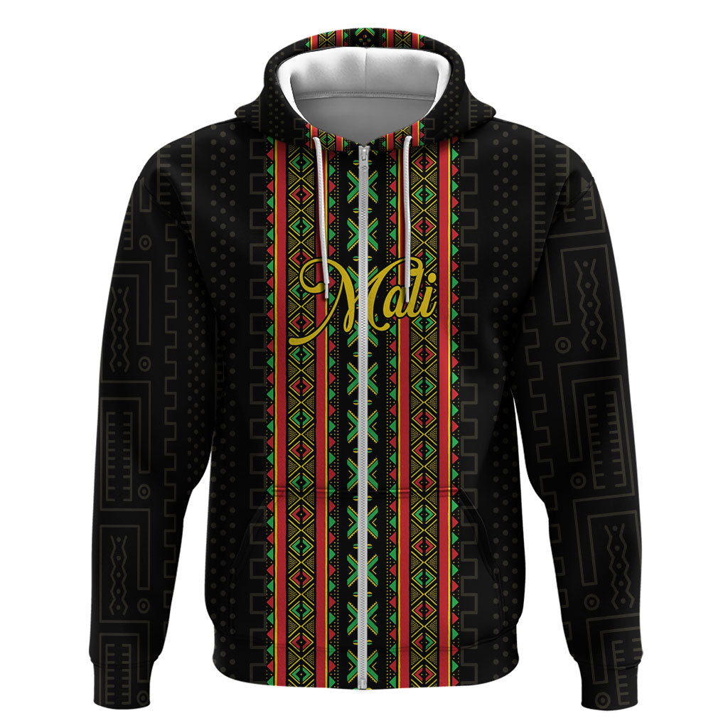Personalized Mali Bogolanfini African Pattern Hoodie