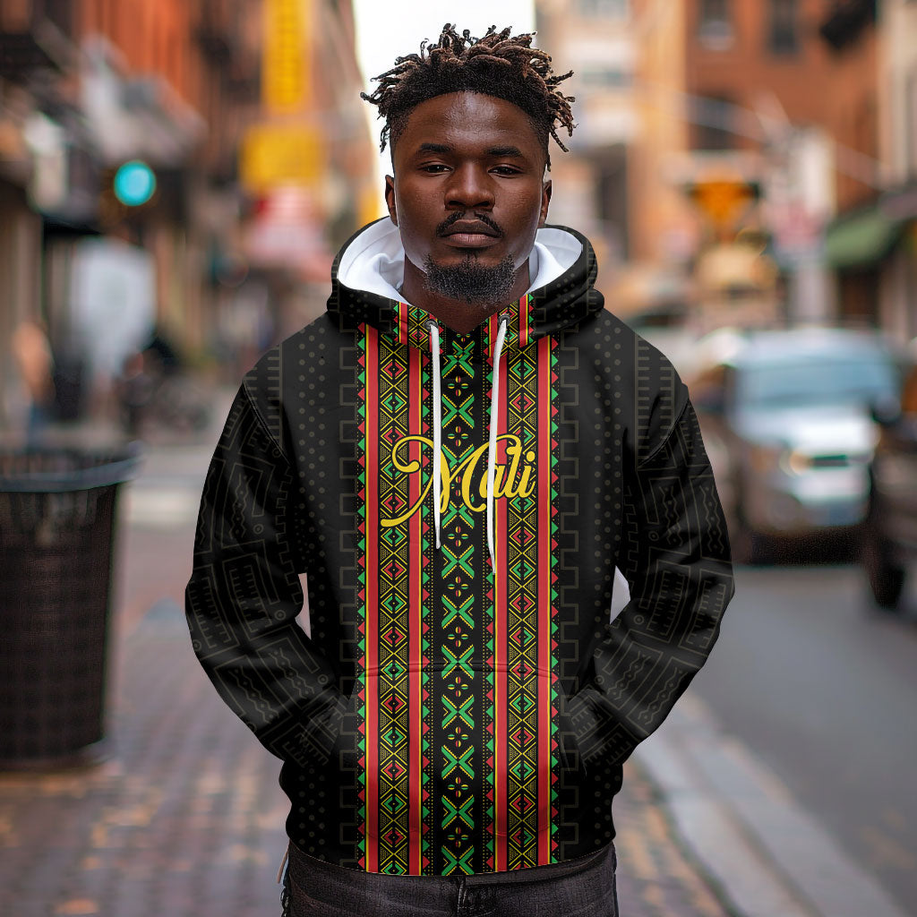 Personalized Mali Bogolanfini African Pattern Hoodie