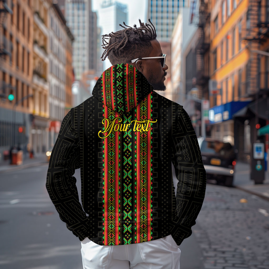 Personalized Mali Bogolanfini African Pattern Hoodie