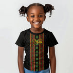 Personalized Mali Bogolanfini African Pattern Kid T shirt