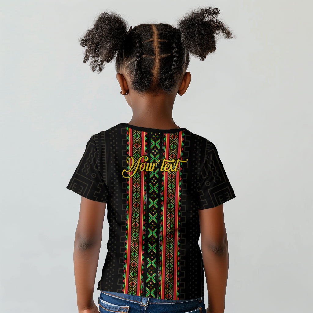 Personalized Mali Bogolanfini African Pattern Kid T shirt
