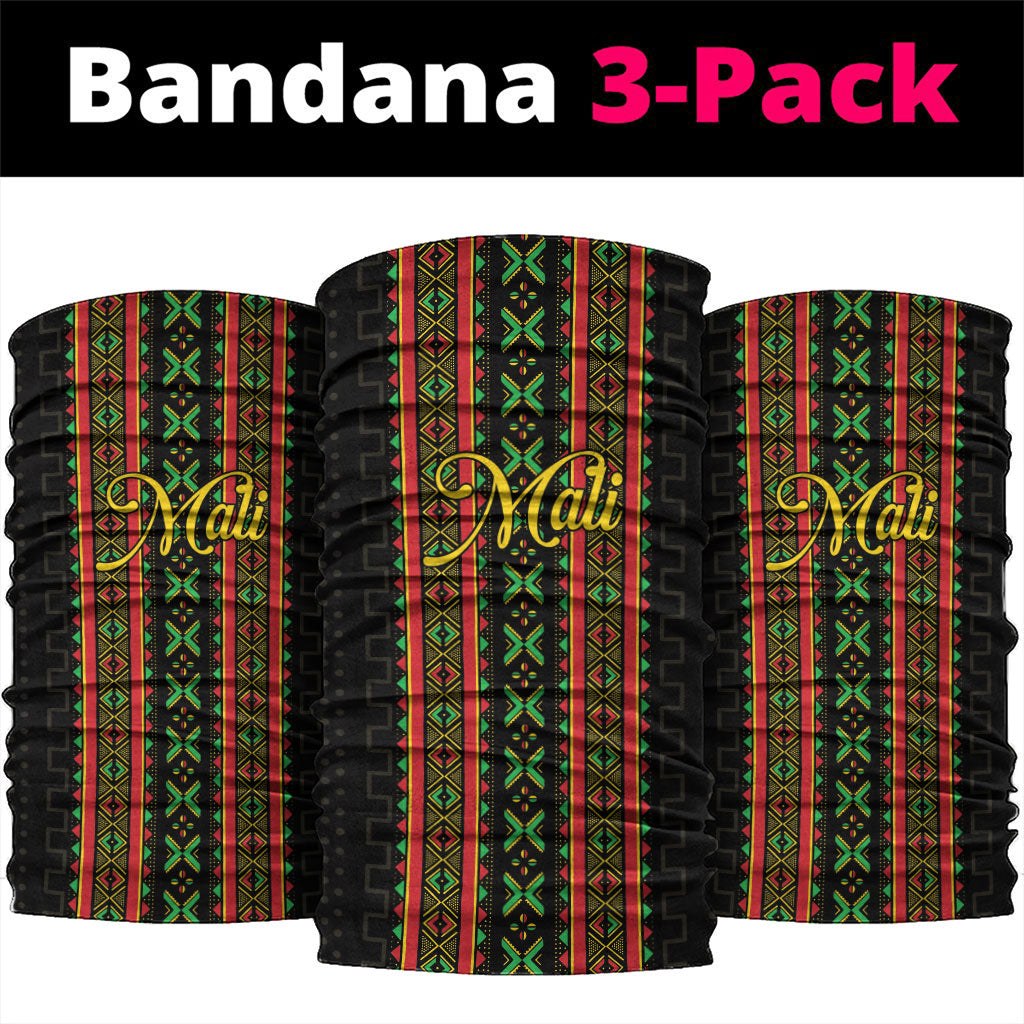 Mali Bogolanfini African Pattern Neck Gaiter