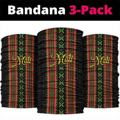 Mali Bogolanfini African Pattern Neck Gaiter