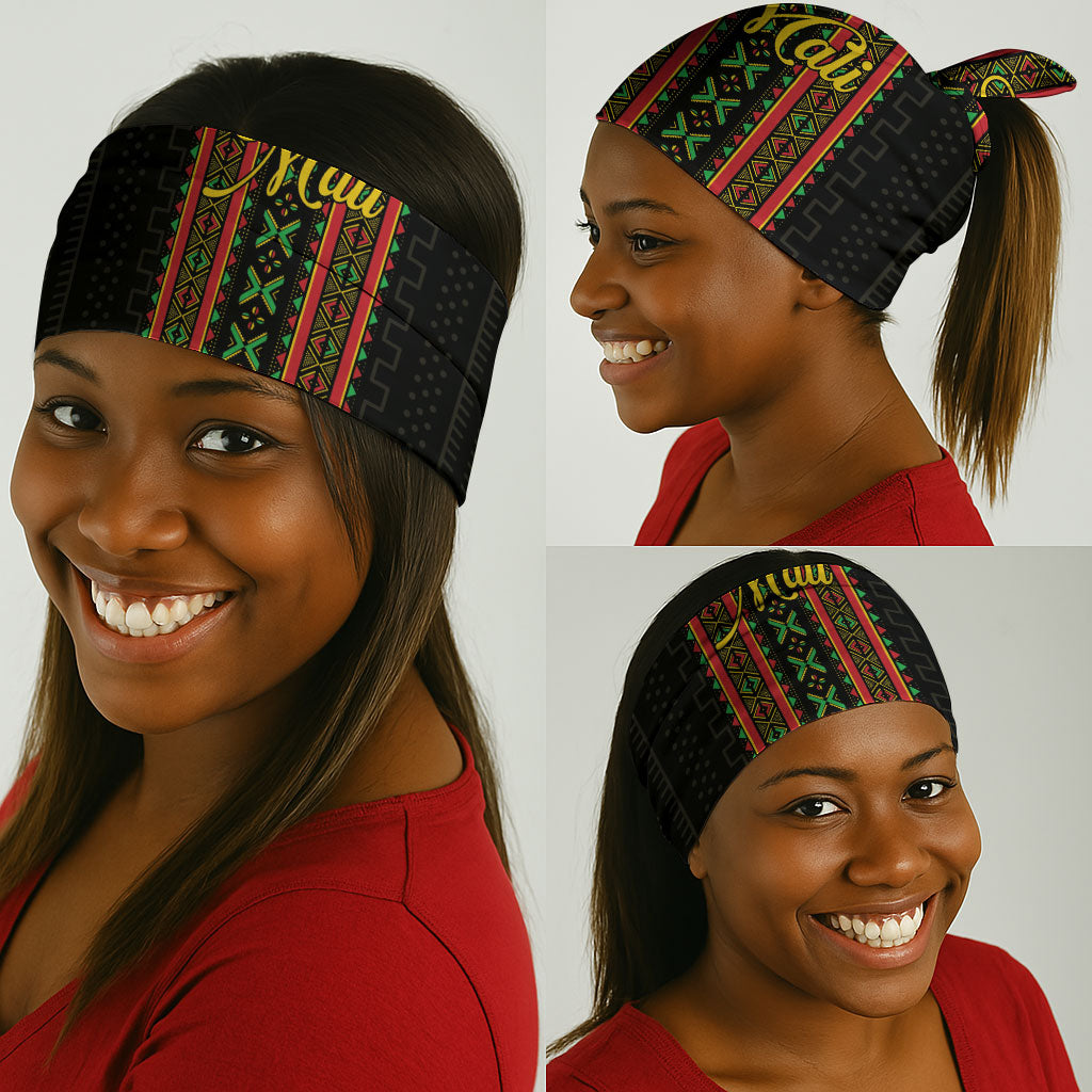 Mali Bogolanfini African Pattern Neck Gaiter