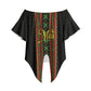 Personalized Mali Bogolanfini African Pattern Off Shoulder Wrap Waist Top
