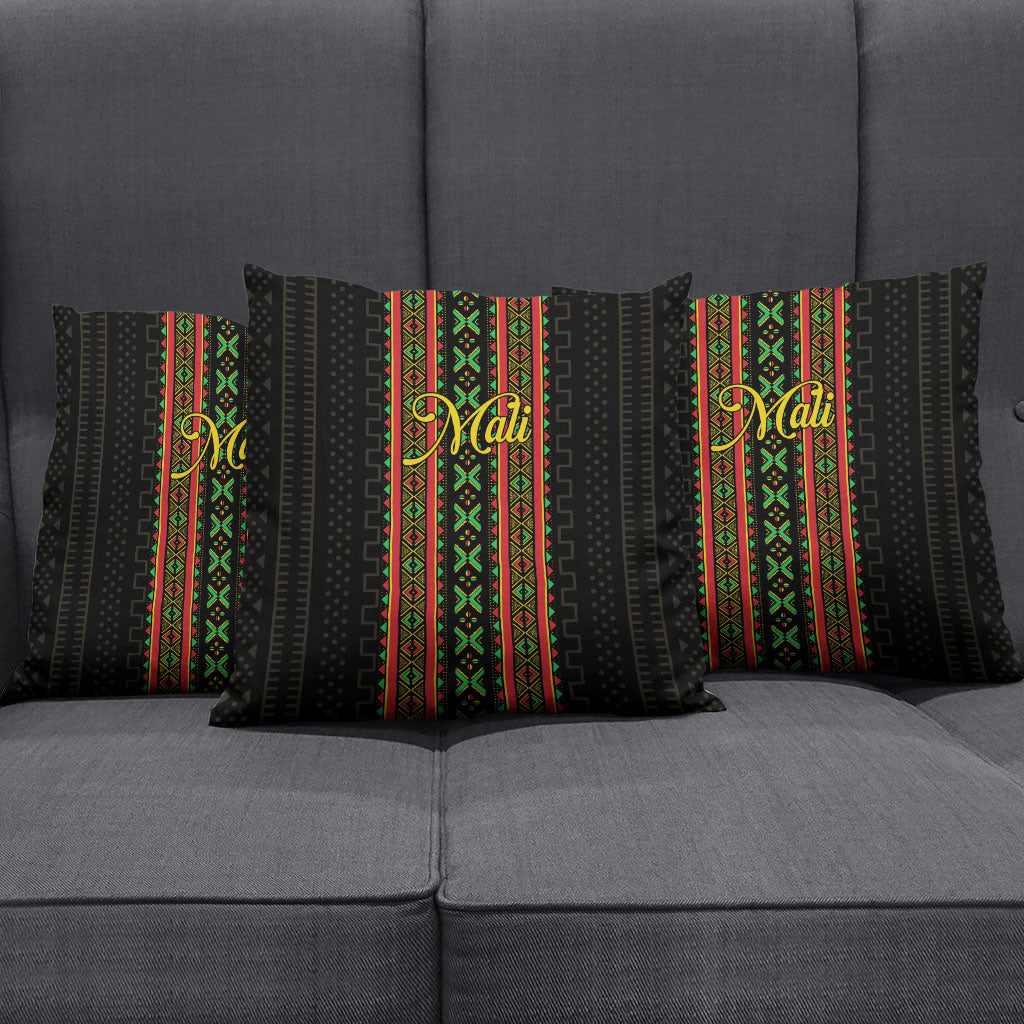 Mali Bogolanfini African Pattern Pillow Cover