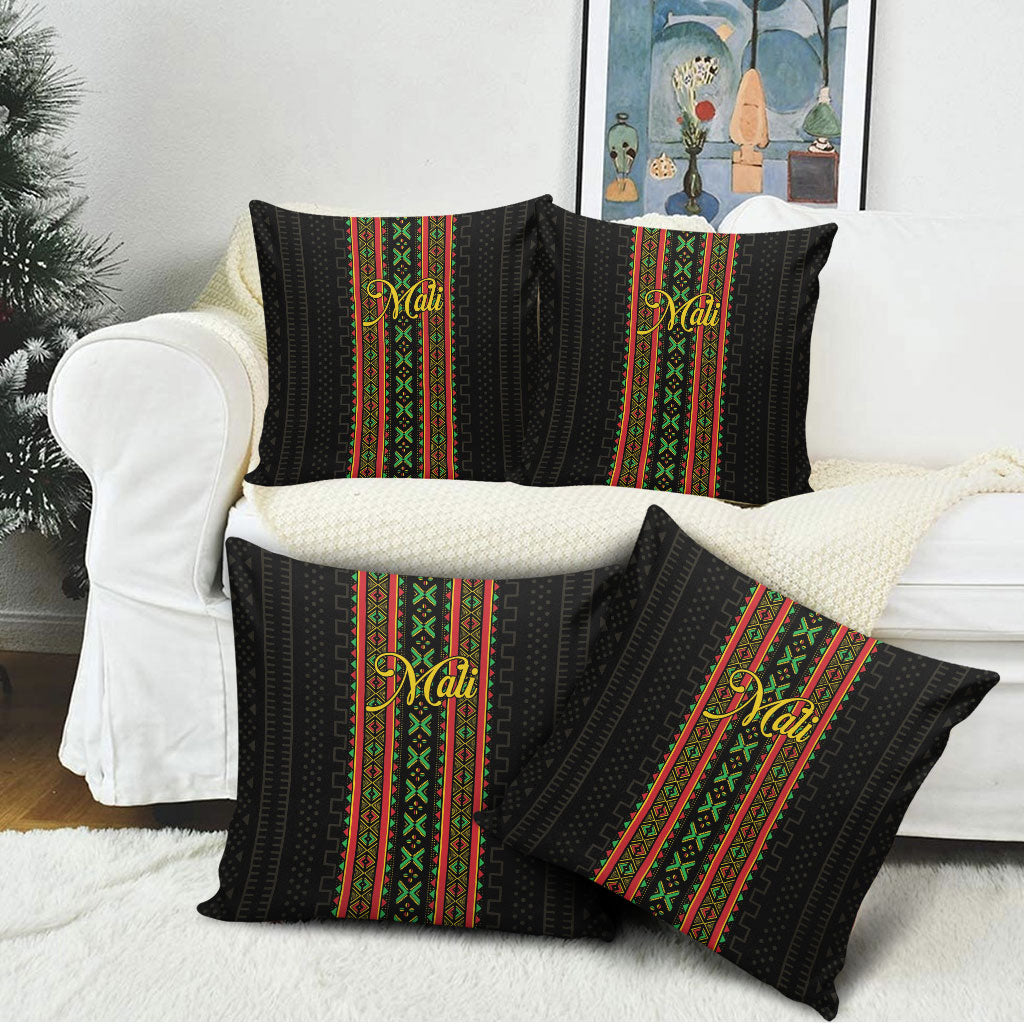 Mali Bogolanfini African Pattern Pillow Cover