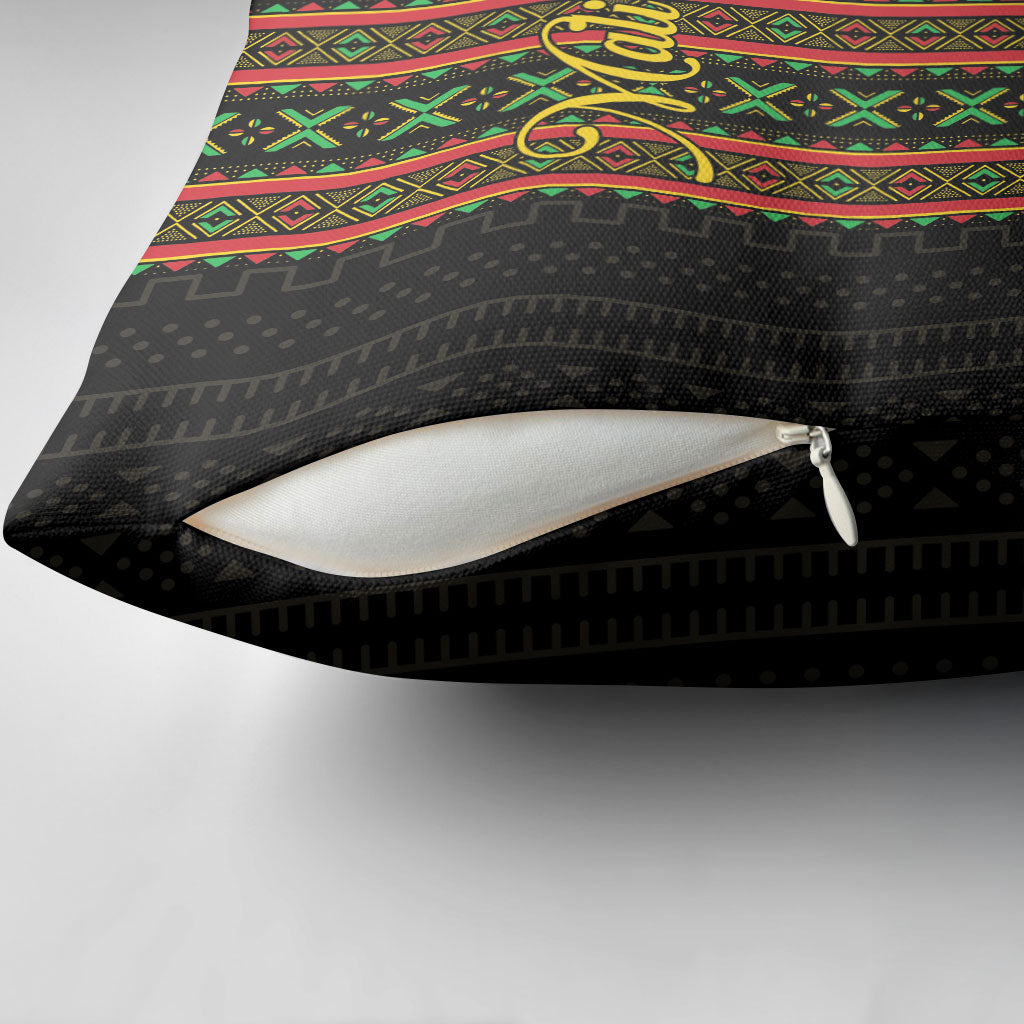 Mali Bogolanfini African Pattern Pillow Cover
