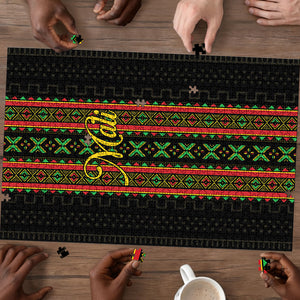 Mali Bogolanfini African Pattern Puzzle