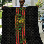 Mali Bogolanfini African Pattern Quilt