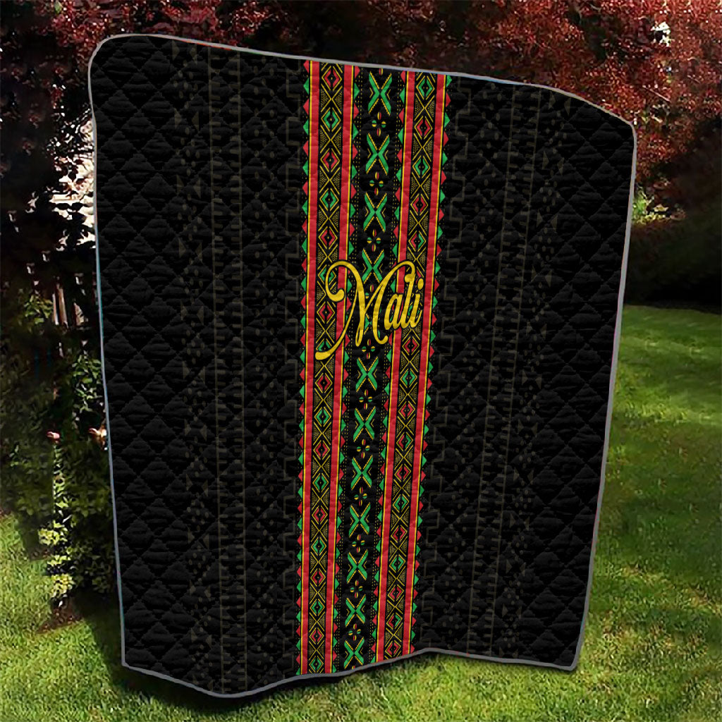 Mali Bogolanfini African Pattern Quilt