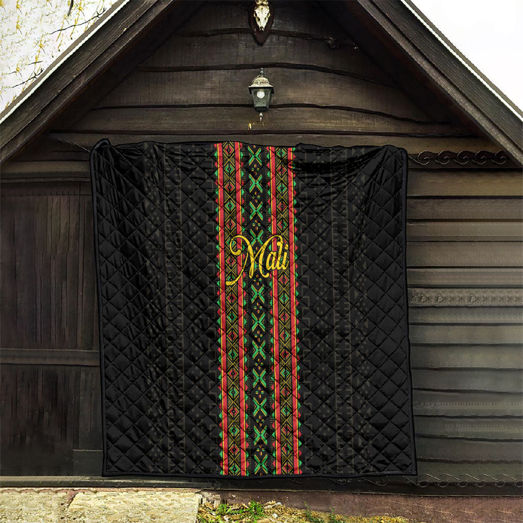 Mali Bogolanfini African Pattern Quilt