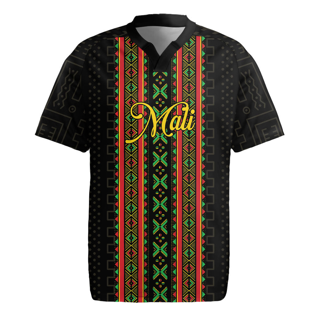 Personalized Mali Bogolanfini African Pattern Rugby Jersey