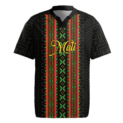 Personalized Mali Bogolanfini African Pattern Rugby Jersey