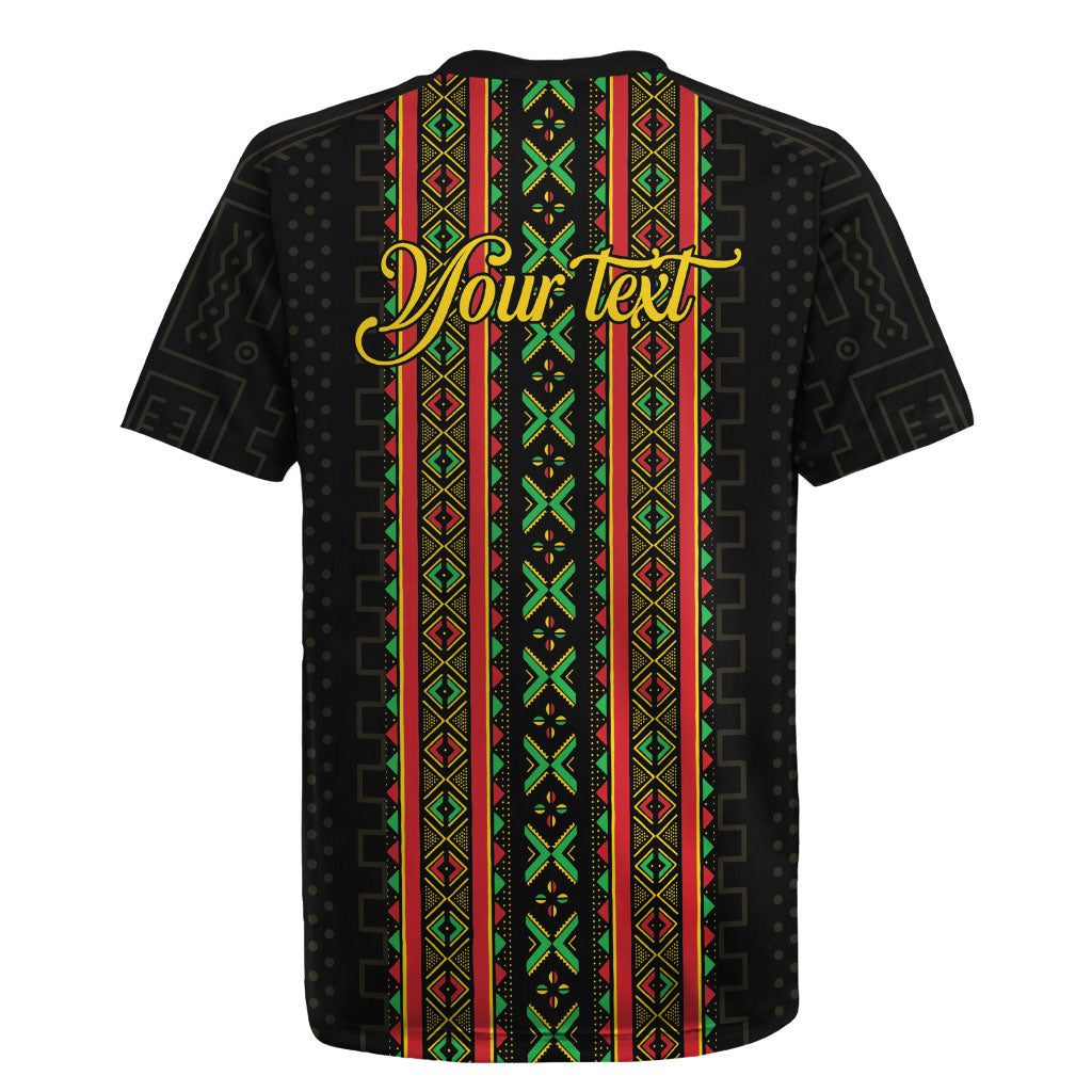 Personalized Mali Bogolanfini African Pattern Rugby Jersey